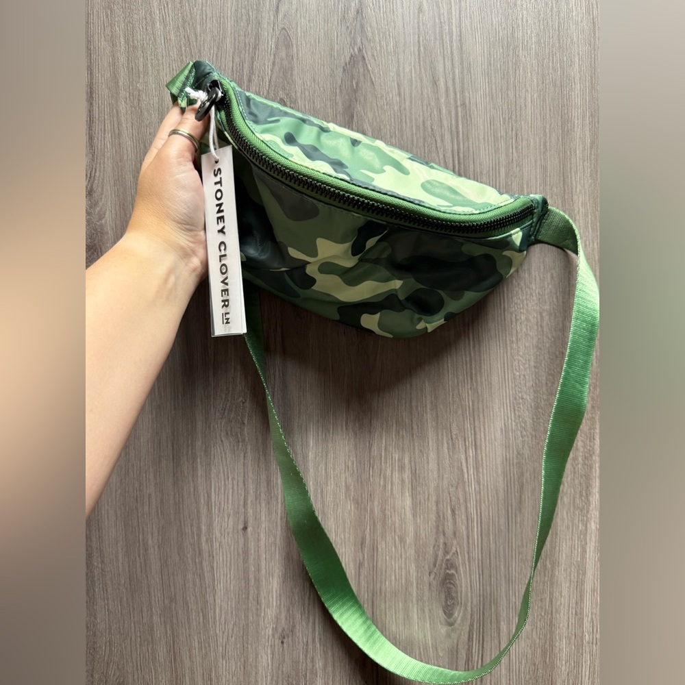 Stoney Clover Lane Green Camo Bag